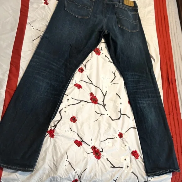 Jeans Only! Gently Used - POLO RALPH LAUREN Men Varick Slim Straight Jeans 38x34 - Picture 12 of 12